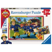 Ravensburger Puzzel 2x12 stukjes 3+ Sam en zijn team